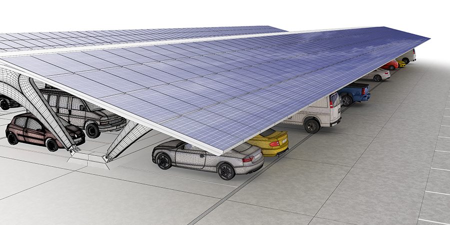 Solar Car Parks | Commercial Solar Energy | Infinite Energy